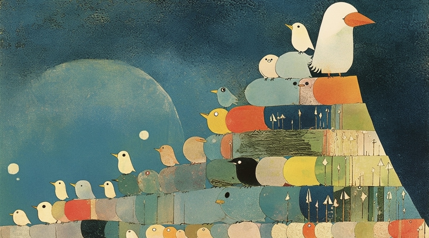 fig.1 : NijijourneyV5による『（かわいい）マックス・エルンスト』